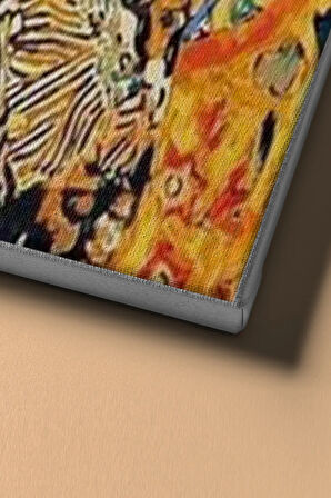 Sayılarla Boyama Seti Kasnaklı G.k Genç Kadın 50 X 65 Cm