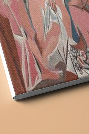 Sayılarla Boyama Seti Kasnaklı Avignnonlu Kadınlar 60 X 75 Cm