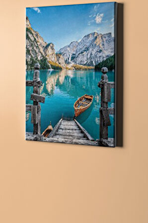 Sayılarla Boyama Seti Kasnaklı Göl Kenarı 40 X 50 Cm