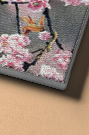 Sayılarla Boyama Seti Kasnaklı Pembe Bahar 50 X 65 Cm