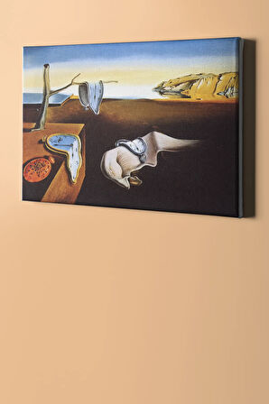 Sayılarla Boyama Seti Kasnaklı S.dali Eriyen Saatler 50 X 65 Cm