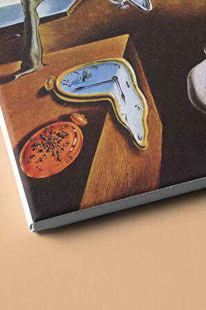 Sayılarla Boyama Seti Kasnaklı S.dali Eriyen Saatler 50 X 65 Cm