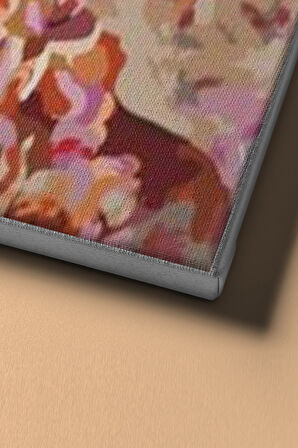 Sayılarla Boyama Seti Kasnaklı Masal Kadın 60 X 75 Cm