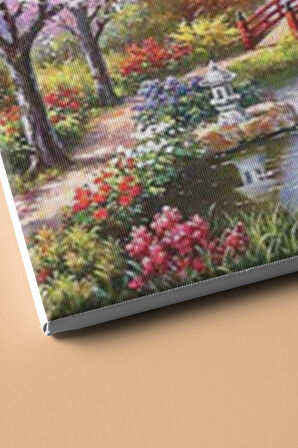 Sayılarla Boyama Seti Kasnaklı Cennet Köprüsü 60 X 75 Cm