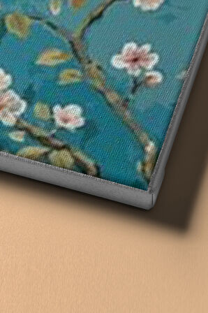 Sayılarla Boyama Seti Kasnaklı Bahar Dalı 60 X 75 Cm