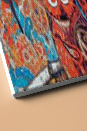 Sayılarla Boyama Seti Kasnaklı Baykuş Ailesi 60 X 75 Cm