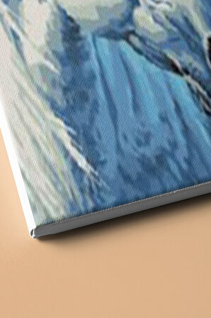 Sayılarla Boyama Seti Kasnaklı Kırat 60 X 75 Cm