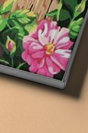 Sayılarla Boyama Seti Kasnaklı Muhabbet Kuşları 60 X 75 Cm