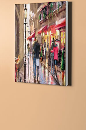 Sayılarla Boyama Seti Kasnaklı Aşk Yolu 40 X 50 Cm