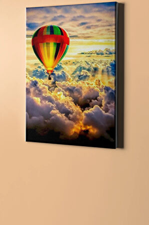 Sayılarla Boyama Seti Kasnaklı Gökyüzünde Seyir 60 X 75 Cm