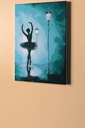 Sayılarla Boyama Seti Kasnaklı Gece Dansı 40 X 50 Cm