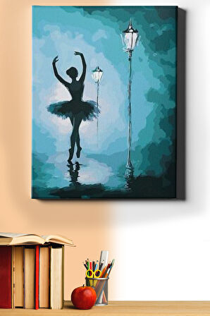 Sayılarla Boyama Seti Kasnaklı Gece Dansı 60 X 75 Cm