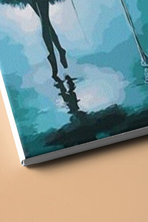 Sayılarla Boyama Seti Kasnaklı Gece Dansı 60 X 75 Cm