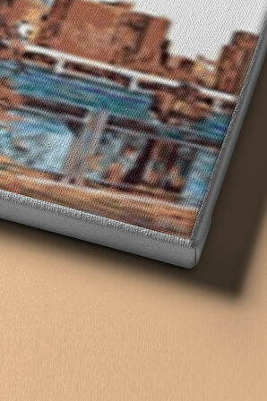 Sayılarla Boyama Seti Kasnaklı Aşkın Süprizi 60 X 75 Cm