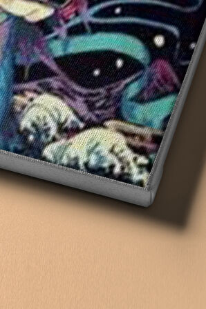 Sayılarla Boyama Seti Kasnaklı Soyut Geyik 60 X 75 Cm