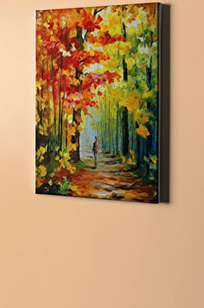 Sayılarla Boyama Seti Kasnaklı Sonbahar 50 X 65 Cm