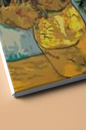 Sayılarla Boyama Seti Kasnaklı V Gogh Ayçiçek 50 X 65 Cm