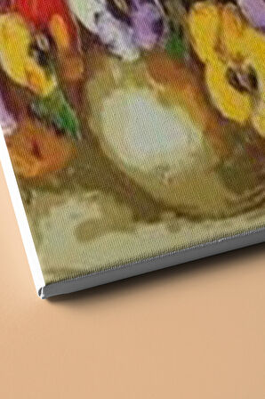 Sayılarla Boyama Seti Kasnaklı Menekşe Cümbüşü 60 X 75 Cm