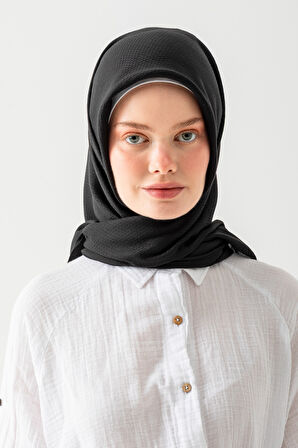 Soft Pamuk Jakarlı Eşarp – Doğal Dokulu, Hafif ve Nefes Alan Kumaş- Bambu Kraş Eşarp Yumuşak Dokulu Düz Renk Eşarp, Tesettür Eşarp