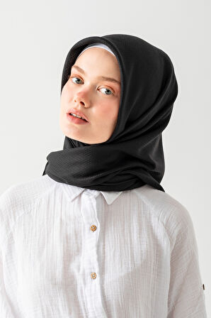 Soft Pamuk Jakarlı Eşarp – Doğal Dokulu, Hafif ve Nefes Alan Kumaş- Bambu Kraş Eşarp Yumuşak Dokulu Düz Renk Eşarp, Tesettür Eşarp