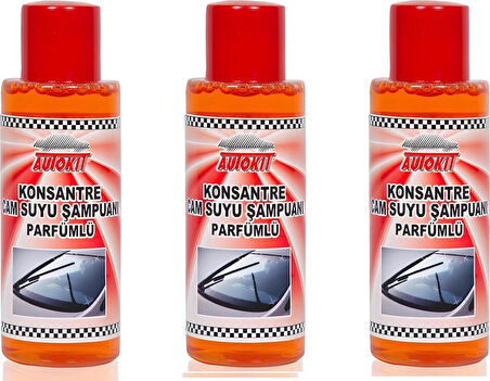 Autokit 50 ml 3'lü Konsantre Cam Suyu