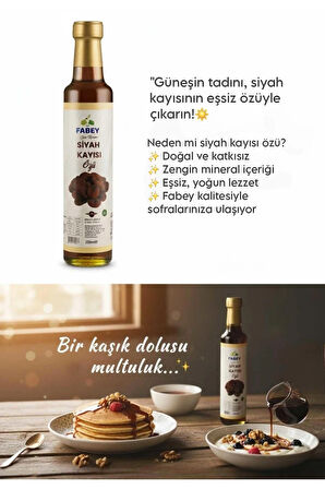 Neşe Natural Esfabey Siyah Kayısı Özü 250ML