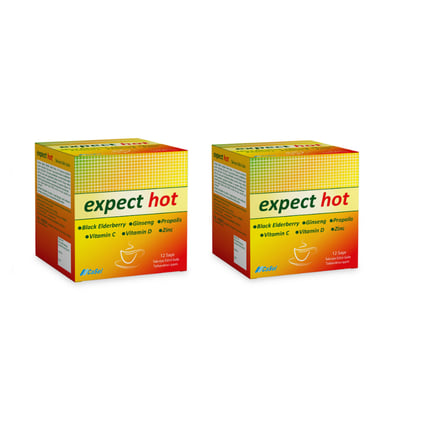 Expect Hot Kara Mürver Propolis 12 Saşe x 2 Adet