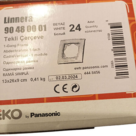 Viko Linnera Tekli Çerçeve - Beyaz