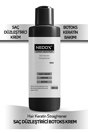 Saç Düzleştirici,şekillendirici Keratin Botoks Krem 250 ml