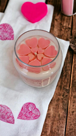 Nefha Candle SAKURA  Soya ve Jel Mum ( Koku Seçenekleri Açıklamada )