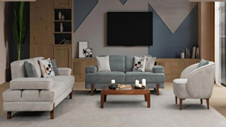 NEHİR KOLTUK TAKIMI (3+3+1)