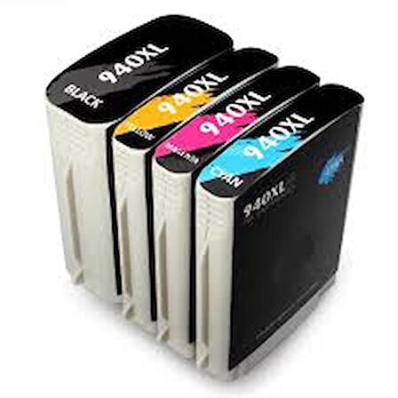 Hp 940Xl Pro 8000 4 Lü Takım Muadil Kartuş