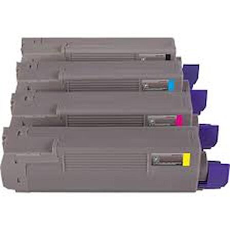 Oki 46507520 C612 Set Muadil Toner 11500 sayfa C612n