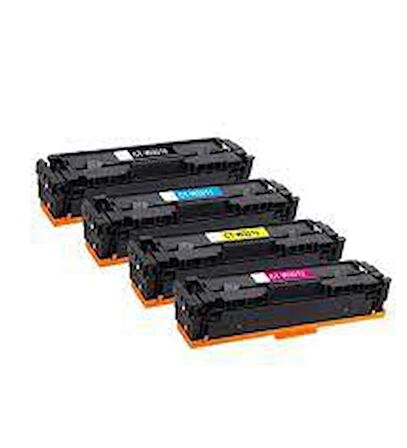 HP 207A(W2210-2211-2212-2213)M255DW  CHİPSİZ TAKIM MUADİL TONER