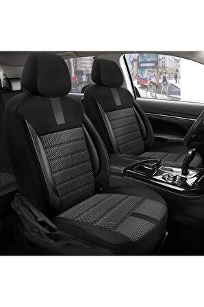 Unıversal NMS ONİKS GRİOto Koltuk Kılıfı Volkswagen Golf 5 Uyumlu Oto Koltuk Kılıfı