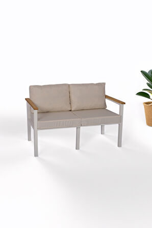 NEOKAS  Balkon Mobilyası, Bahçe Takımı, Kafe Koltuğu, Bekleme Alanı Koltuğu, 2 + 3 + Masa