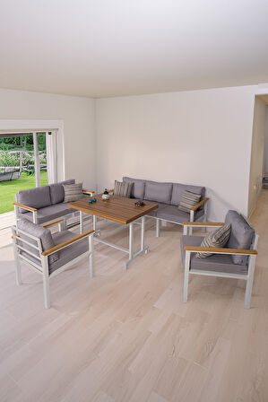 NEOKAS  Bahçe Mobilyası, 1 +1 +2+ 3+ Masa, Balkon Takımı, Kafe Koltuğu, Bekleme Alanı Koltuğu