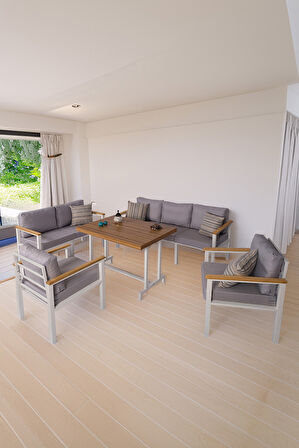 NEOKAS  Bahçe Mobilyası, 1 +1 +2+ 3+ Masa, Balkon Takımı, Kafe Koltuğu, Bekleme Alanı Koltuğu