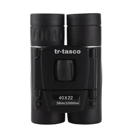 Doğa Ekipmanı Kamp Aksesuarı Tr-Tasco 40x22 Cepte Taşımalı Kauçuk Kaplamalı Mini Dürbün 1000m/36m