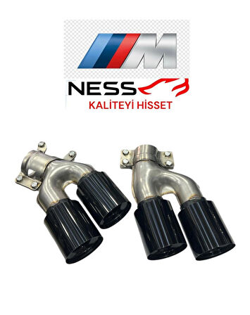 İTHAL BMW G.30 TİTANYUM EGZOZ UCU SETİ (SAĞ-SOL)