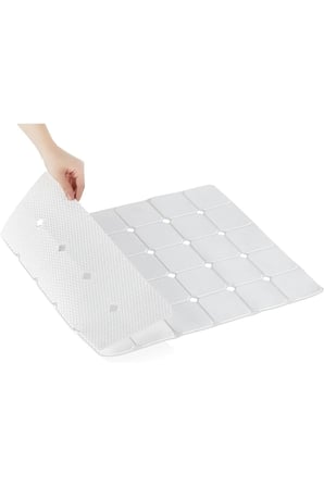 Banyo Paspası – 45x70 cm, Kaymaz Duş ve Küvet Matı, Bebek Dostu, Modern Banyo Aksesuarı
