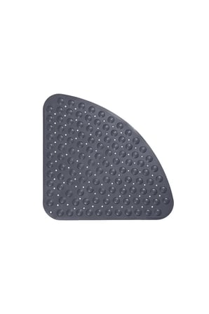 Vantuzlu Banyo Duş Kaydırmaz Paspası Üçgen, Küvet İçi Banyo Zemini Kaydırmaz Masaj Halı (54x54cm)