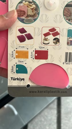   NestAura 3'lü Hamur Kesici ve Pasta Şekillendirici Set
