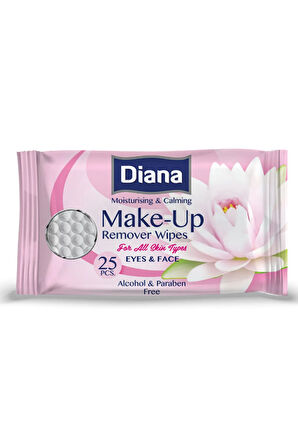 Diana Makyaj Temizleme mendili 25 li  x 2