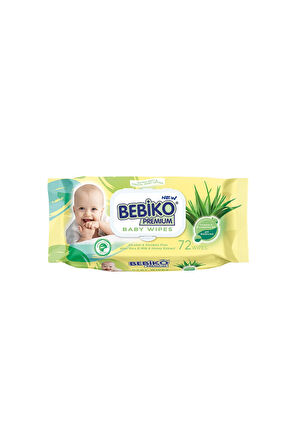 Bebiko Premium 72'li Islak Mendil  x 6