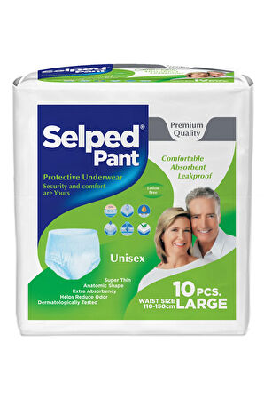 Pant Emici Külot Large 10 Adet x 2