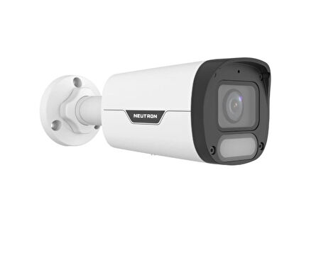 Neutron NEU-IPB430AS 4mp 2.8mm Sabit Lens  Dahili Sesli Gece Renkli COLORHUNTER Wise-ISP Onvif H.265+ IR Bullet IP Kamera