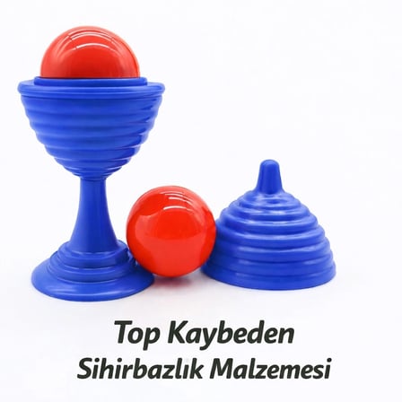 Nevamel Mavi Renk Sihirli Kupa Top Kaybetme Oyunu 7 cm