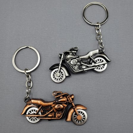 Nevamel® Motor Tasarımlı Metal Anahtarlık - Klasik Motosiklet Modeli