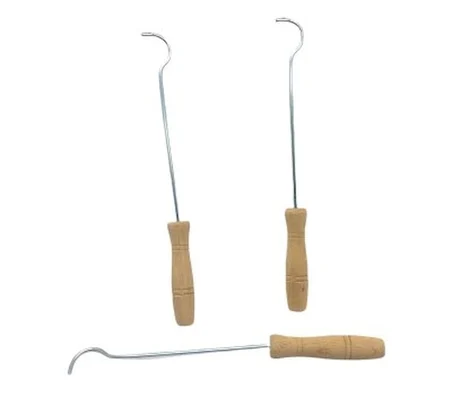 Nevamel® Metal Soba Kapak Açacağı - Ahşap Saplı - Güvenli Kullanım
